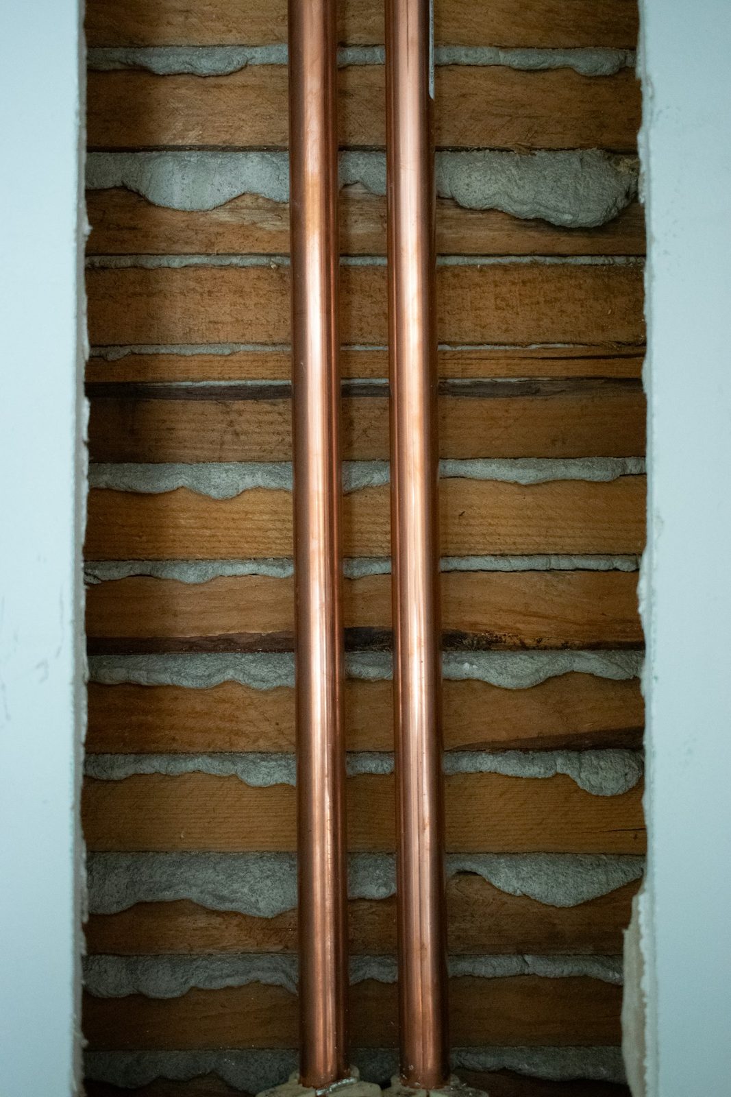 Plumbing pipe installation